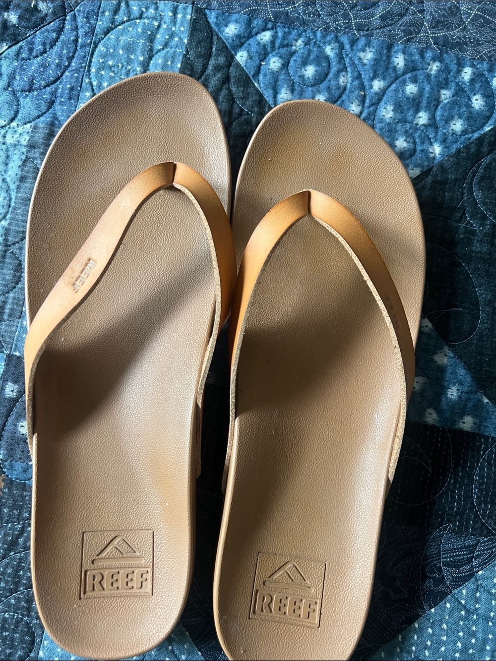 Reef Women's Tan Brown Flip Flop Sandals